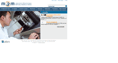 Desktop Screenshot of m3m.utbm.fr